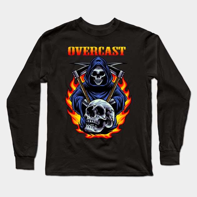 OVERCAST BAND Long Sleeve T-Shirt by MrtimDraws